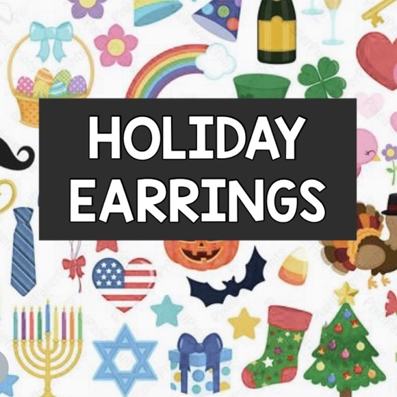 Bundle Deal • 3/$30 Holiday Earrings • Comment /Like Your Picks • LIVE SHOW ONLY - Picture 2 of 4